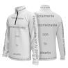 Sudadera media cremallera personalizada 100% fullprint