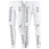 Pantalón corte slim personalizado 100% fullprint