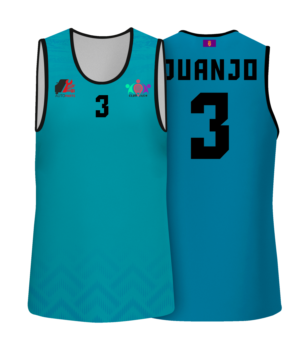 Camiseta pádel sin mangas Luanda