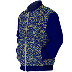 Chaqueta Bomber Clavel Azul