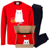 Pijama Gato Fantasma