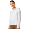 Camiseta mujer Stanley/Stella MUSER LONG SLEEVE blanca