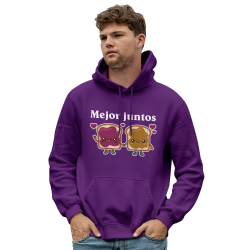 Sudadera con capucha Mejor Juntos