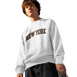 Sudadera New York Leopardo