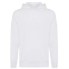 Sudadera ligera con capucha Iqoniq RILA blanca 3XL-5XL