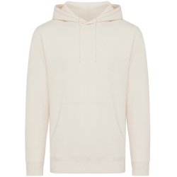 Sudadera ligera con capucha Iqoniq RILA blanca 3XL-5XL