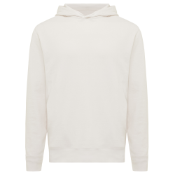 Sudadera con capucha tallas grandes Iqoniq YENGO blanca