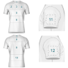Camiseta técnica multideporte sublimada AYAMONTE personalizable en 12 zonas distintas