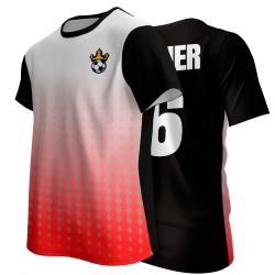 Camiseta multideporte sublimada Kioto personalizable en 3 zonas
