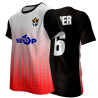 Camiseta multideporte sublimada Kioto personalizable en 4 zonas