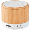 Altavoz Midocean Round Bamboo