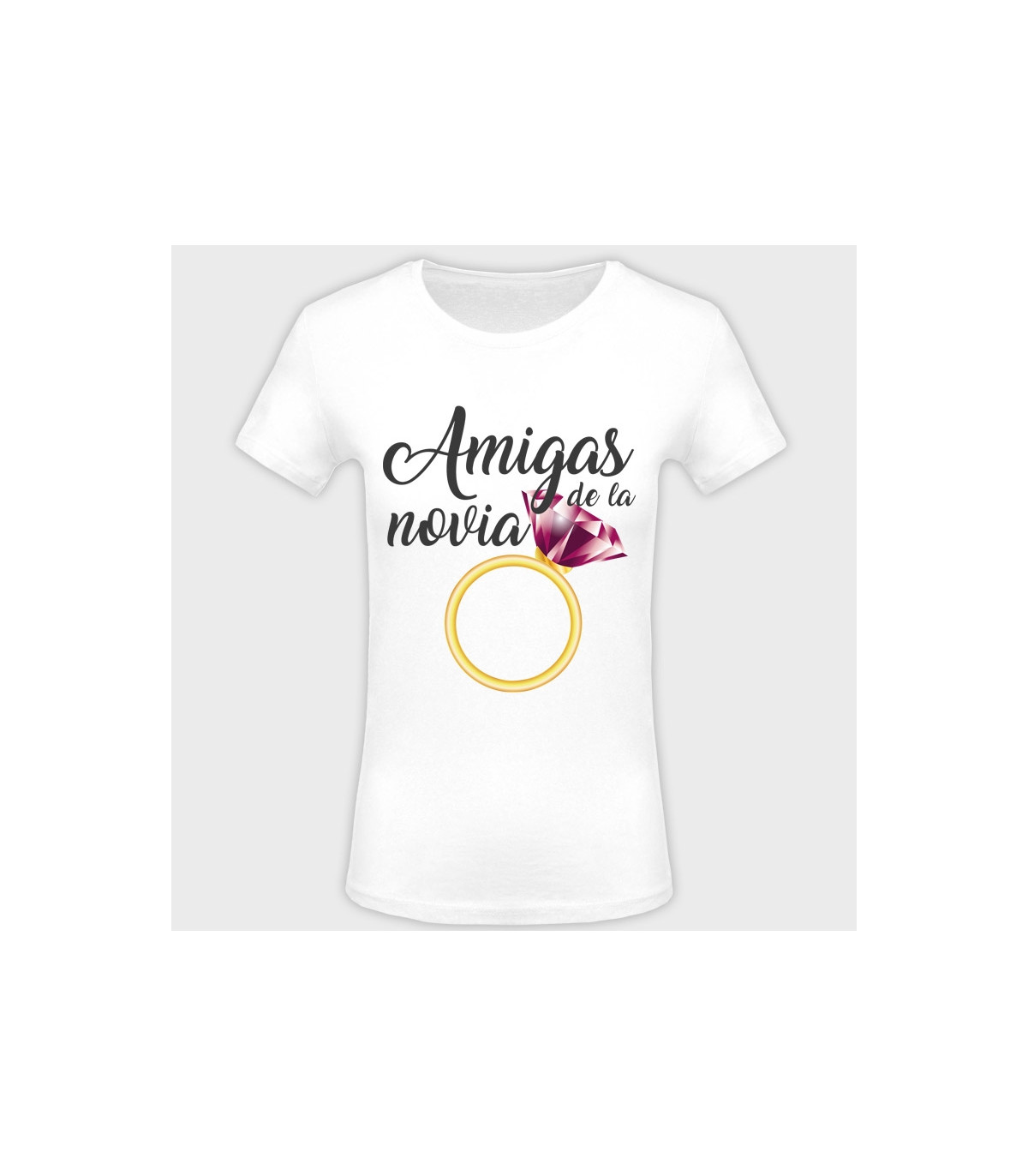 Camiseta despedida de soltera: amigas de la novia