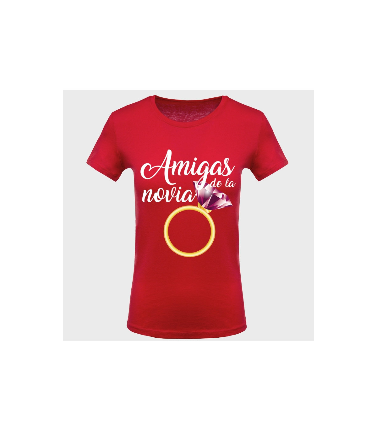 Camiseta despedida de soltera: amigas de la novia