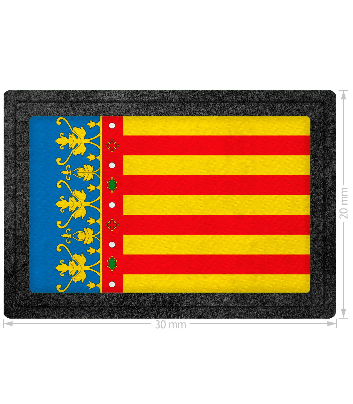 Parche Bandera COMUNITAT VALENCIANA termoadhesivo