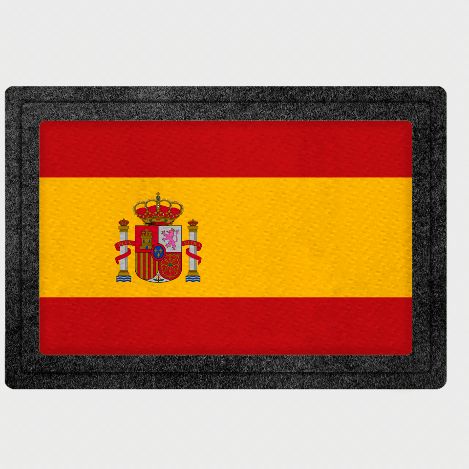 Parche Bandera España Brazo Marina - PB-214 Tamano 5x3cm