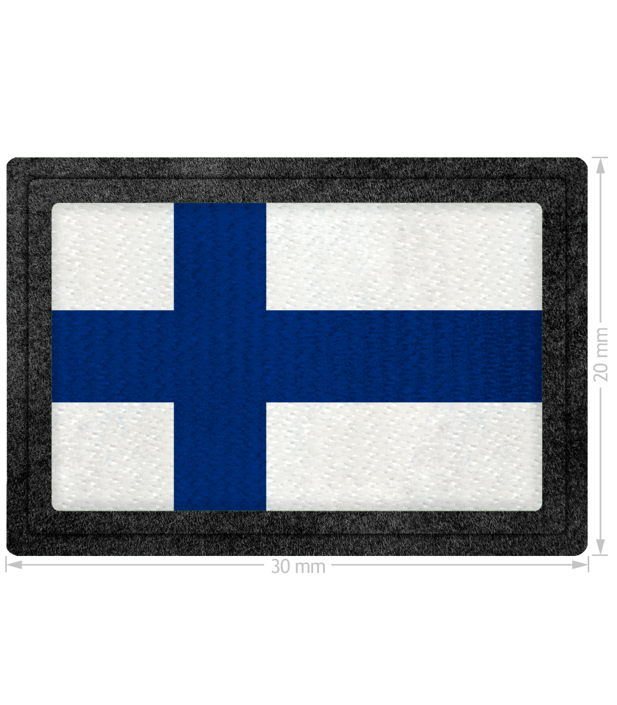 Parche bandera Finlandia