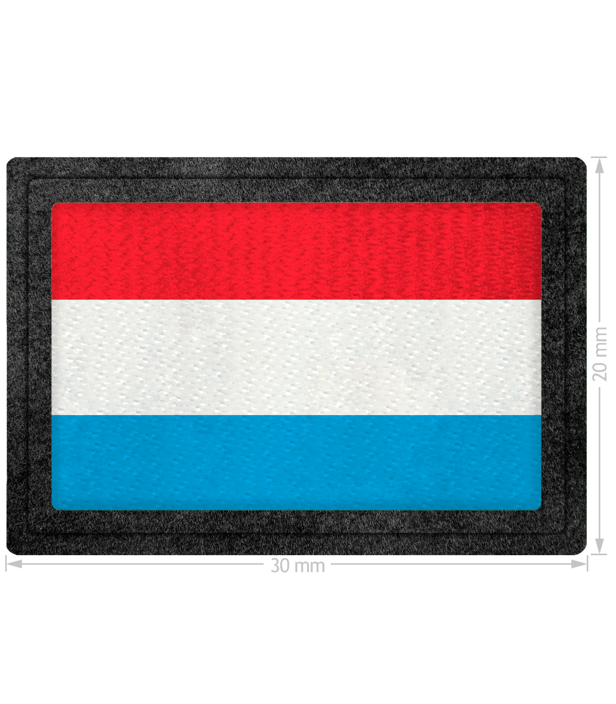 Parche bandera Luxemburgo