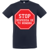 Camiseta despedida de soltero personalizable: stop