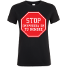 Camiseta despedida de soltera personalizable: stop