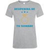 Camiseta despedida de soltera personalizable: anillo