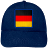 Gorra infantil con bandera Alemania