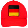 Gorra infantil con bandera Alemania