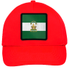 Gorra infantil con Bandera Andalucía