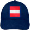 Gorra infantil con bandera Austria