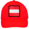 Gorra infantil con bandera Austria