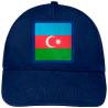 Gorra infantil con bandera Azerbaiyan