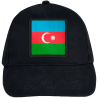 Gorra infantil con bandera Azerbaiyan