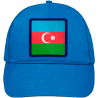 Gorra infantil con bandera Azerbaiyan