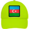 Gorra infantil con bandera Azerbaiyan