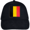 Gorra infantil con bandera Bélgica