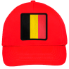 Gorra infantil con bandera Bélgica