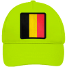 Gorra infantil con bandera Bélgica