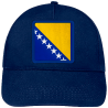 Gorra infantil con bandera Bosnia y Herzegovina