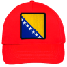 Gorra infantil con bandera Bosnia y Herzegovina