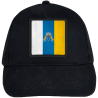 Gorra infantil con bandera Canarias