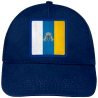 Gorra infantil con bandera Canarias