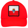 Gorra infantil con bandera Cantabria