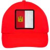 Gorra infantil con bandera Castilla la Mancha