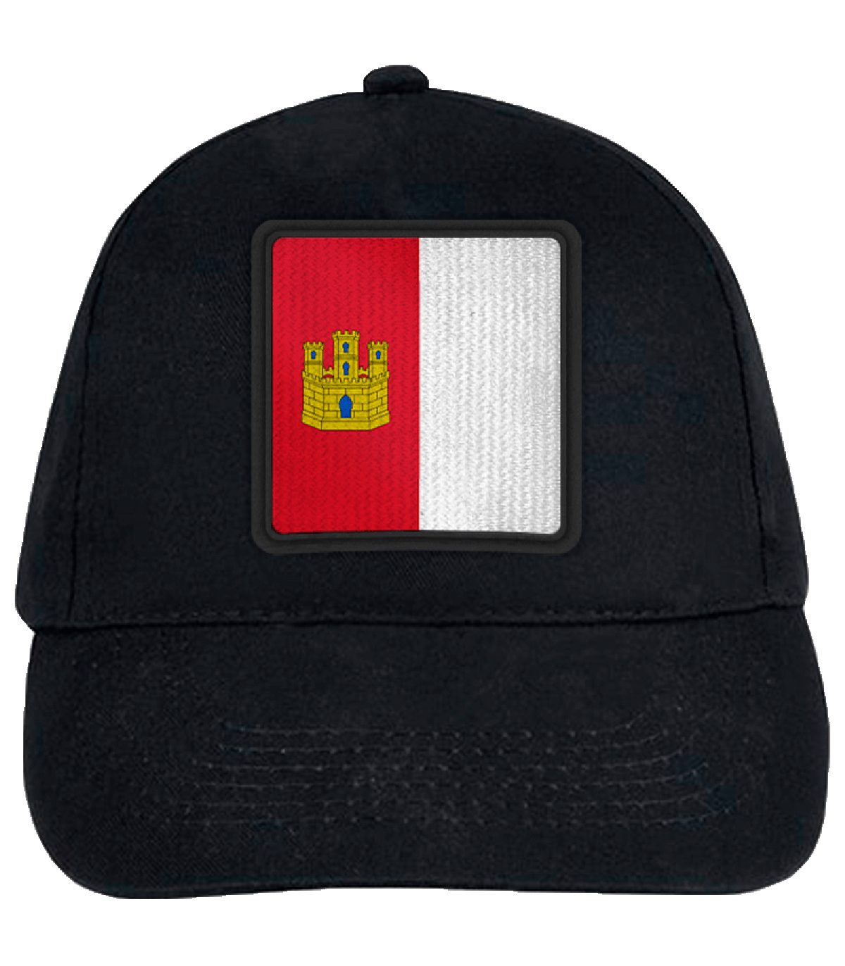 Gorra infantil con bandera Castilla la Mancha