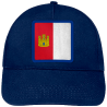 Gorra infantil con bandera Castilla la Mancha