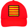 Gorra infantil con bandera Catalunya