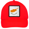 Gorra infantil con bandera Chipre