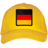 Gorra adulto con parche bandera Alemania