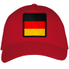 Gorra adulto con parche bandera Alemania