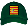 Gorra adulto con parche bandera Aragón