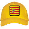 Gorra adulto con parche bandera Aragón